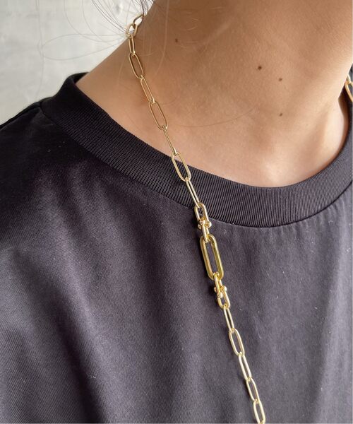 Spick & Span(スピックアンドスパン)の「《追加3》EO / イオ 2WAYロングネックレス(ネックレス・レディース・ゴールド・FREE)」の8枚目の写真