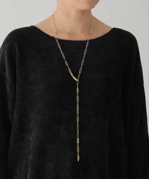 Spick & Span(スピックアンドスパン)の「《追加3》EO / イオ 2WAYロングネックレス(ネックレス・レディース・ゴールド・FREE)」の9枚目の写真