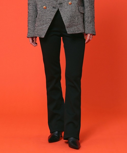 EDWIN(エドウィン)の「【WEB限定】EDWIN LADIES ハタラクロ BODY FIREブーツカットパンツ【暖】【冬用】(その他パンツ・レディース・ブラック・X-SMALL/SMALL/MEDIUM/LARGE/X-LARGE)」の1枚目の写真