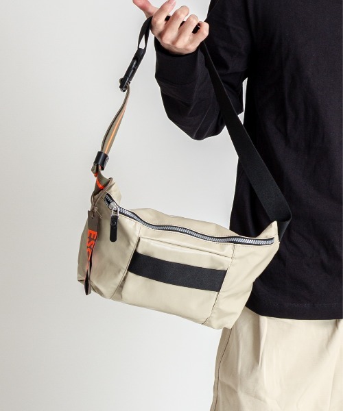 Jack Gomme（ジャックゴム）の「【JACK GOMME】ボディバッグ ウェストポーチ HUGO Sac banane（ボディバッグ/ウエストポーチ・メンズ・ブラック/ベージュ・FREE）」の14枚目の写真