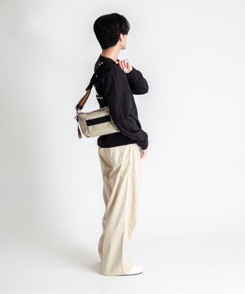 Jack Gomme（ジャックゴム）の「【JACK GOMME】ボディバッグ ウェストポーチ HUGO Sac banane（ボディバッグ/ウエストポーチ・メンズ・ブラック/ベージュ・FREE）」の17枚目の写真