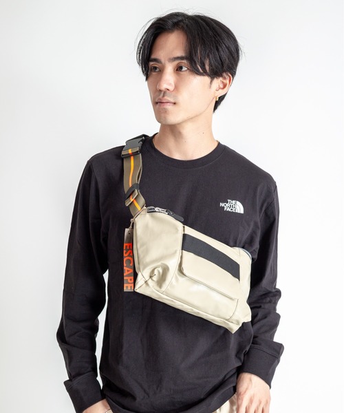 Jack Gomme（ジャックゴム）の「【JACK GOMME】ボディバッグ ウェストポーチ HUGO Sac banane（ボディバッグ/ウエストポーチ・メンズ・ブラック/ベージュ・FREE）」の7枚目の写真