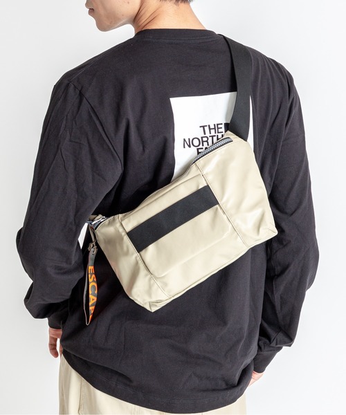 Jack Gomme（ジャックゴム）の「【JACK GOMME】ボディバッグ ウェストポーチ HUGO Sac banane（ボディバッグ/ウエストポーチ・メンズ・ブラック/ベージュ・FREE）」の11枚目の写真