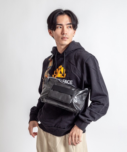 Jack Gomme（ジャックゴム）の「【JACK GOMME】ボディバッグ ウェストポーチ HUGO Sac banane（ボディバッグ/ウエストポーチ・メンズ・ブラック/ベージュ・FREE）」の22枚目の写真