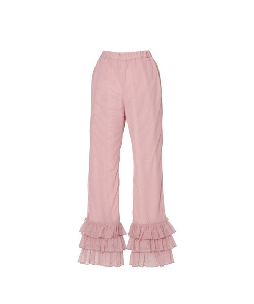 ゅ。 rose frill tulle pantsその他 セール】rose frill tulle pants（その他パンツ）｜Fiorforte