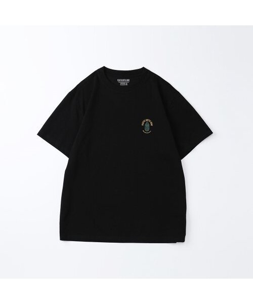 PLASTIC BOTTLE BOAT(プラスチックボトルボート)の「PBB PET TEE (P21BTTS03) BLACK(Tシャツ/カットソー・メンズ・その他・MEDIUM/SMALL)」の1枚目の写真