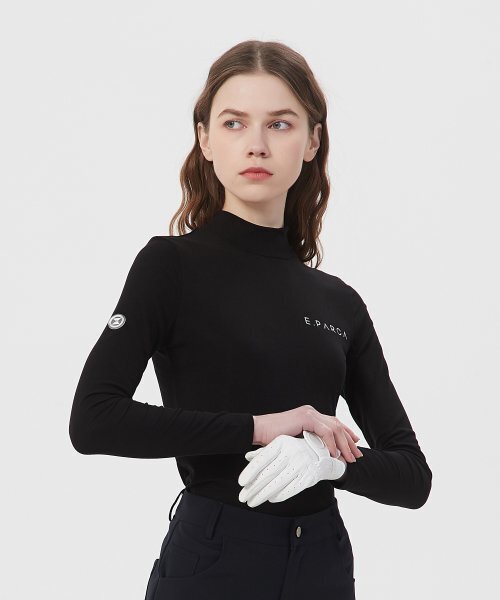 E.PARCA(イパルカ)の「ベーシックストレッチシャツ(ブラック)(Tシャツ/カットソー・レディース・その他・SMALL/MEDIUM/LARGE/X-LARGE)」の3枚目の写真