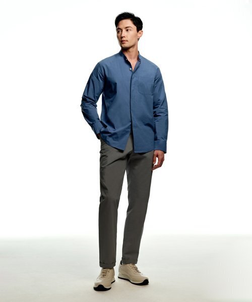 SOLEW(ソル)の「バイオウォッシングテーパードチノパンツ_チャコール(その他パンツ・メンズ・その他・X-LARGE/LARGE)」の1枚目の写真