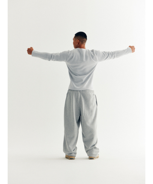 GOZER(ゴーザー)の「SAKA LONG SLEEVES_WASHED GREY(Tシャツ/カットソー・メンズ・グレー・MEDIUM/LARGE/X-LARGE/XX-LARGE)」の8枚目の写真