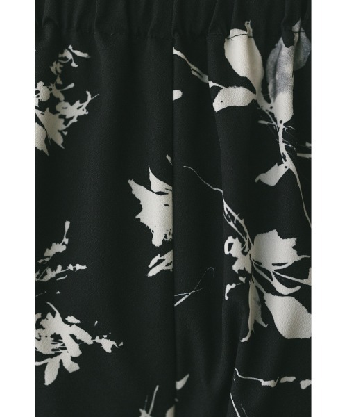 STYLEMIXER（スタイルミキサー）の「フラワープリントリラックスパンツ（その他パンツ・レディース・ホワイト/ブラック・SMALL/MEDIUM）」の19枚目の写真