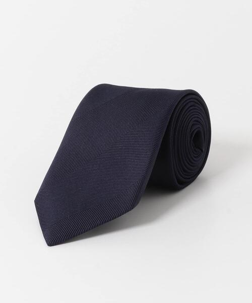 URBAN RESEARCH DOORS（アーバンリサーチドアーズ）の「LIFE STYLE TAILOR　26SS国内タイ無地1（ネクタイ・メンズ・ブラウン/ネイビー・-）」の3枚目の写真