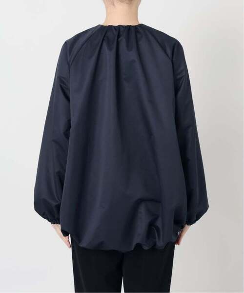 VERMEIL par iena(ヴェルメイユパーイエナ)の「LIMONTA コクーンジャケット(ノーカラージャケット・レディース・ネイビー/ベージュ・FREE)」の19枚目の写真