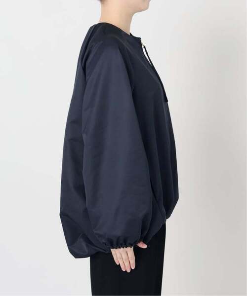 VERMEIL par iena(ヴェルメイユパーイエナ)の「LIMONTA コクーンジャケット(ノーカラージャケット・レディース・ネイビー/ベージュ・FREE)」の20枚目の写真