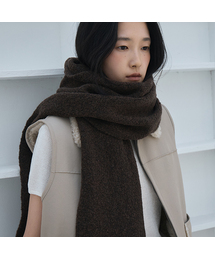 HOWUS（ホワス）の「SOFT MUFFLER (BROWN)（マフラー）」