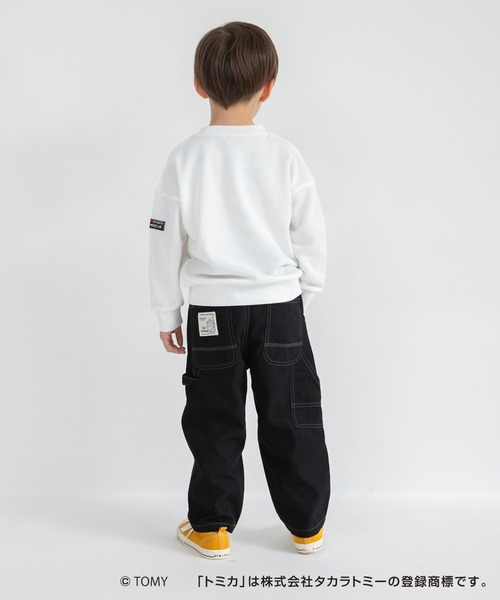 BRANSHES（ブランシェス）の「【コラボ】TOMICA/トミカ×branshes　プリントトレーナー（スウェット・キッズ・アイボリー/杢グレー・110/100/90/130/80/120）」の22枚目の写真