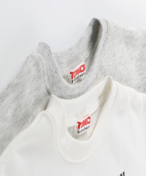 BRANSHES（ブランシェス）の「【コラボ】TOMICA/トミカ×branshes　プリントトレーナー（スウェット・キッズ・アイボリー/杢グレー・110/100/90/130/80/120）」の7枚目の写真