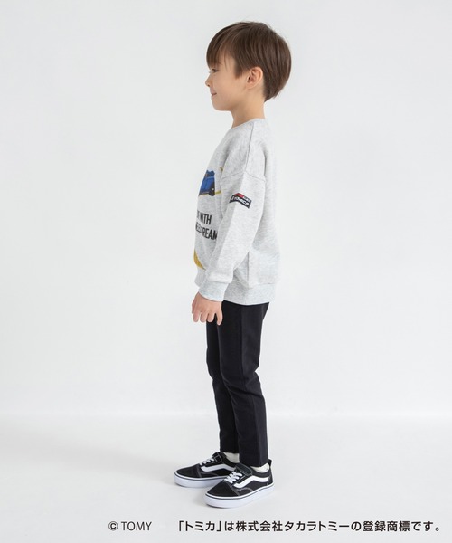 BRANSHES（ブランシェス）の「【コラボ】TOMICA/トミカ×branshes　プリントトレーナー（スウェット・キッズ・アイボリー/杢グレー・110/100/90/130/80/120）」の15枚目の写真