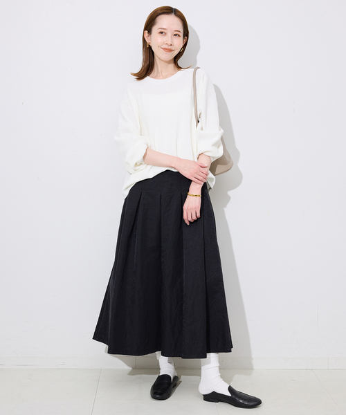 SLOBE IENA（スローブイエナ）の「《追加5》SLOBE バケツバッグ（ショルダーバッグ・レディース・ブラック/ライトグレー・FREE）」の15枚目の写真