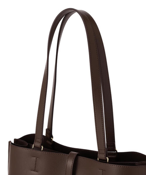 NATURAL BEAUTY BASIC（ナチュラルビューティーベーシック）の「◇エブリデイラージトートバッグ（トートバッグ・レディース・グレー/ブラック/ダークブラウン・ﾌﾘ-）」の8枚目の写真