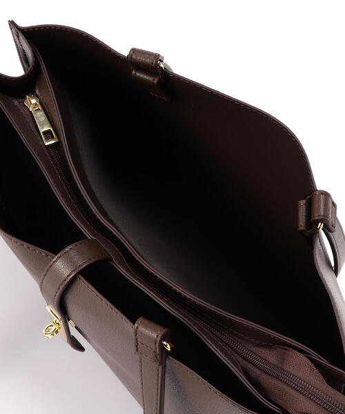 NATURAL BEAUTY BASIC（ナチュラルビューティーベーシック）の「◇エブリデイラージトートバッグ（トートバッグ・レディース・グレー/ブラック/ダークブラウン・ﾌﾘ-）」の14枚目の写真