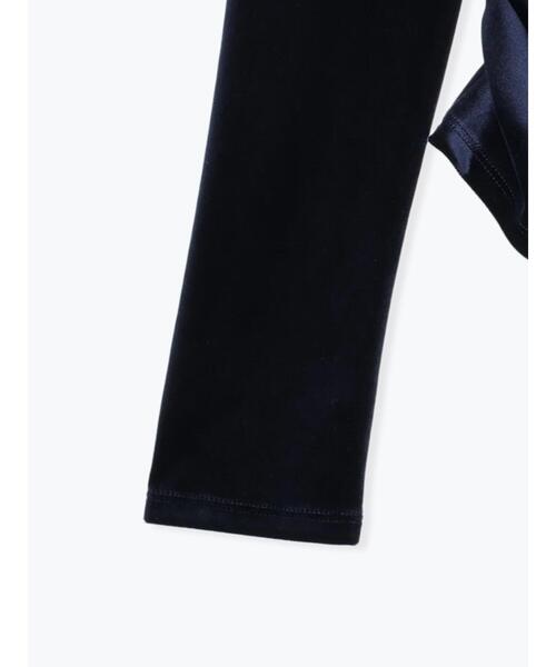 Te chichi（テチチ）の「ベロアサイドギャザートップス（Tシャツ/カットソー・レディース・チャコールグレー/ネイビー/オフホワイト・F）」の10枚目の写真