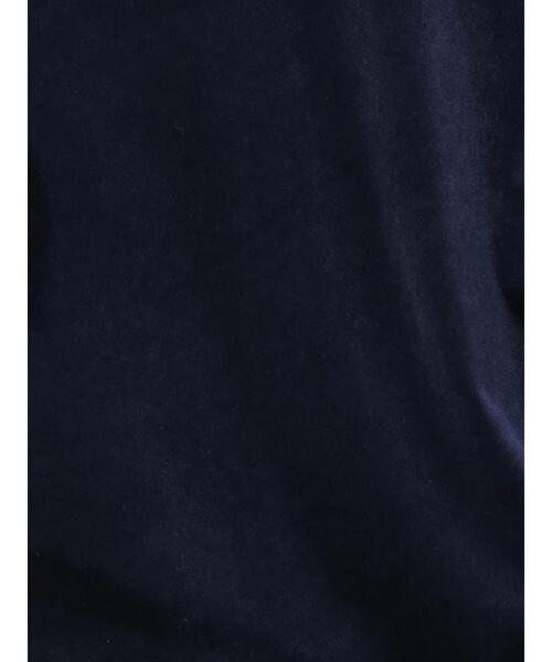 Te chichi（テチチ）の「ベロアサイドギャザートップス（Tシャツ/カットソー・レディース・チャコールグレー/ネイビー/オフホワイト・F）」の5枚目の写真