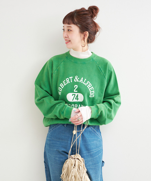 B.C STOCK（ベーセーストック）の「《追加5》ウォッシャブル / シアータートルプルオーバー（Tシャツ/カットソー・レディース・ブラック/ホワイト/ライトグレー・FREE）」の21枚目の写真