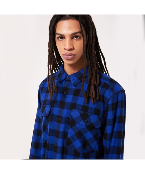 オークリー‘90s PLAID LS SHIRT/シャツ/ギンガムチェック/ライフスタイル/メンズ/OAKLEY
