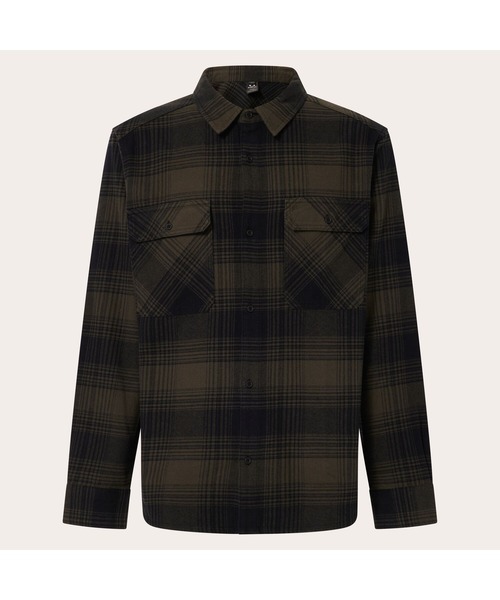 OAKLEY(オークリー)の「オークリー‘90s PLAID LS SHIRT/シャツ/ギンガムチェック/ライフスタイル/メンズ/OAKLEY(シャツ/ブラウス・メンズ・ブラック×ブルー/ブラウン系その他・M/S/L)」の10枚目の写真