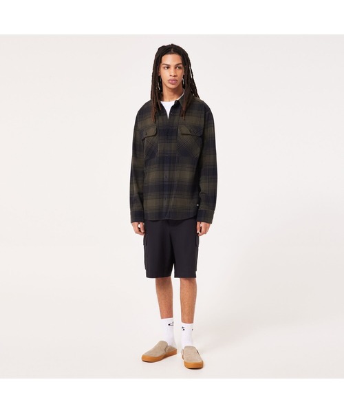 OAKLEY(オークリー)の「オークリー‘90s PLAID LS SHIRT/シャツ/ギンガムチェック/ライフスタイル/メンズ/OAKLEY(シャツ/ブラウス・メンズ・ブラック×ブルー/ブラウン系その他・M/S/L)」の18枚目の写真