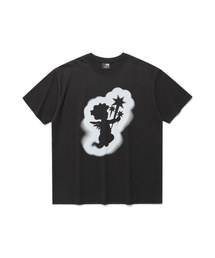 ベイビーエンジェルシルエットTシャツ_ブラック(NG2FMUT517A)