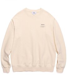 STAFF ONLY（スタッフオンリー）の「SLOGAN LOGO CREWNECK (IVORY)（スウェット）」