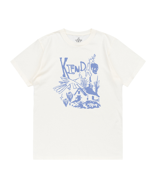 KENDA（ケンダ）の「ROUGH SKETCH T-SHIRT (IVORY)（Tシャツ/カットソー・レディース・アイボリー・S/M）」の2枚目の写真