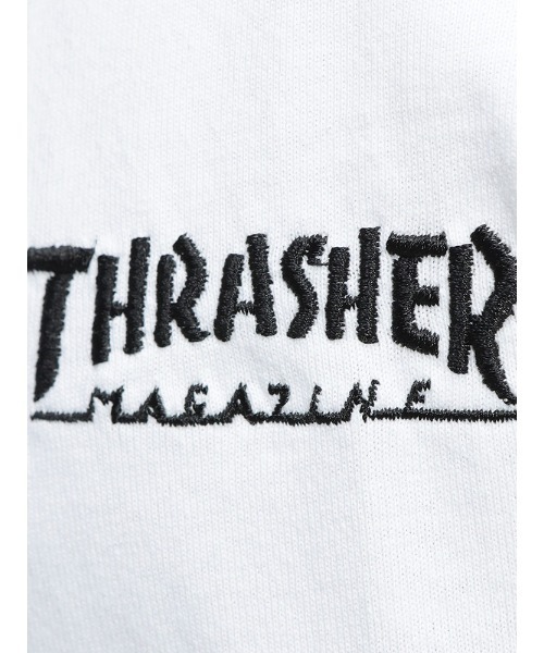 THRASHER(スラッシャー)の「THRASHER (スラッシャー) 袖ロゴプリント 長袖 Tシャツ ロンT(Tシャツ/カットソー・メンズ・ブラック/ホワイト/グレー・M/LL/L)」の11枚目の写真