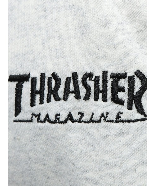 THRASHER(スラッシャー)の「THRASHER (スラッシャー) 袖ロゴプリント 長袖 Tシャツ ロンT(Tシャツ/カットソー・メンズ・ブラック/ホワイト/グレー・M/LL/L)」の12枚目の写真