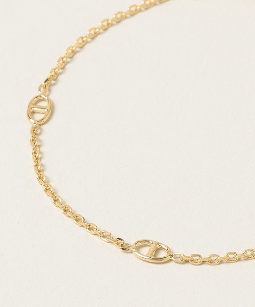 A part by（アパートバイ）の「アンカーチェーンブレス（ブレスレット・レディース・シルバー/ゴールド・FREE）」の5枚目の写真