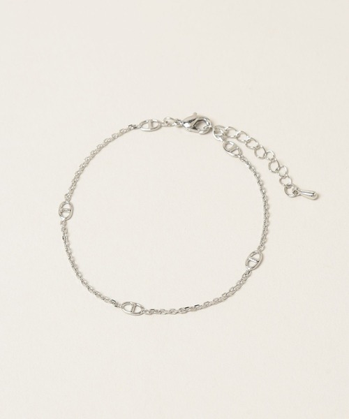 A part by（アパートバイ）の「アンカーチェーンブレス（ブレスレット・レディース・シルバー/ゴールド・FREE）」の7枚目の写真