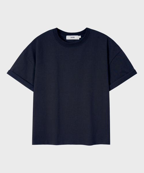 LEIRE（ルアール）の「エッセンシャルクロップTシャツ [ネイビー]（Tシャツ/カットソー・メンズ・その他・LARGE/X-LARGE/2XL/MEDIUM）」の12枚目の写真