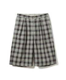 BEAMS | タータンチェック ショートパンツ【ワイドストレートフィット】(その他パンツ)