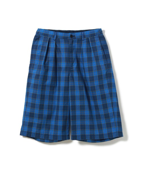 BEAMS（ビームス）の「タータンチェック ショートパンツ【ワイドストレートフィット】（その他パンツ・メンズ・ブルー/ベージュ・XL/L/M/S）」の8枚目の写真