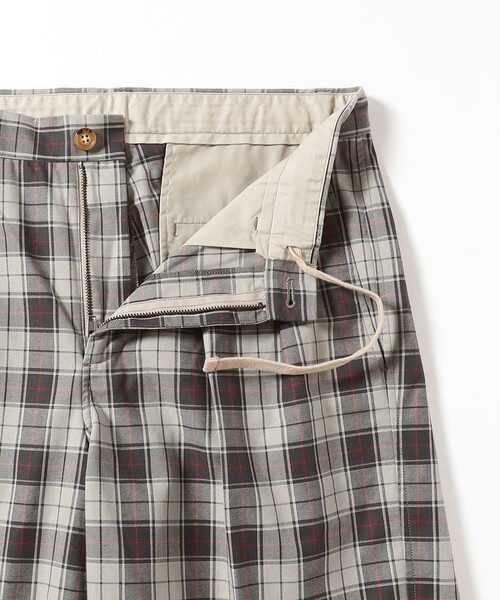 BEAMS（ビームス）の「タータンチェック ショートパンツ【ワイドストレートフィット】（その他パンツ・メンズ・ブルー/ベージュ・XL/L/M/S）」の15枚目の写真