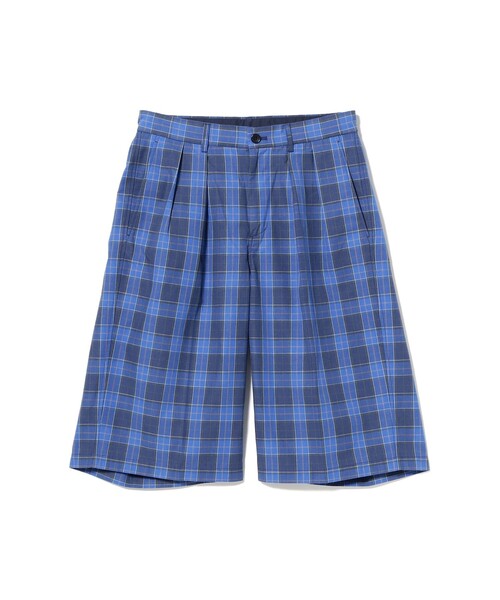 BEAMS（ビームス）の「タータンチェック ショートパンツ【ワイドストレートフィット】（その他パンツ・メンズ・ブルー/ベージュ・XL/L/M/S）」の18枚目の写真