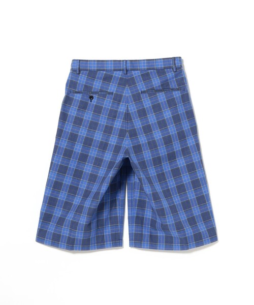 BEAMS（ビームス）の「タータンチェック ショートパンツ【ワイドストレートフィット】（その他パンツ・メンズ・ブルー/ベージュ・XL/L/M/S）」の19枚目の写真