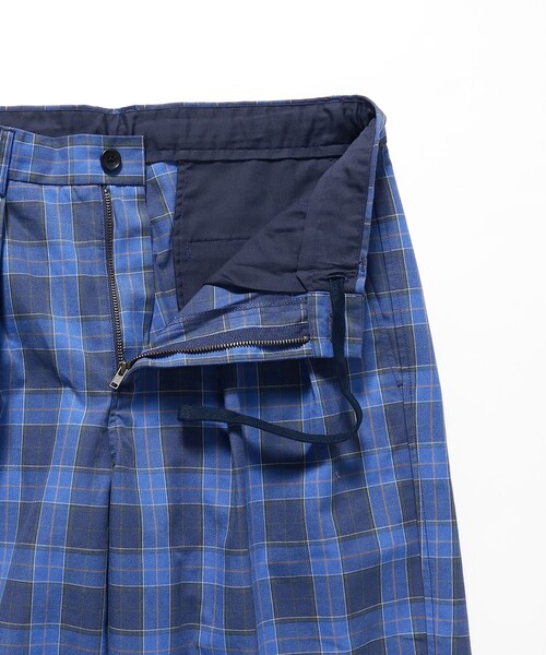 BEAMS（ビームス）の「タータンチェック ショートパンツ【ワイドストレートフィット】（その他パンツ・メンズ・ブルー/ベージュ・XL/L/M/S）」の21枚目の写真