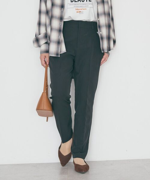 AMERICAN HOLIC（アメリカンホリック）の「美・美・美テーパードパンツ（その他パンツ・レディース・ネイビー/ライトグレー/ブラック・M/L/XL/S）」の4枚目の写真