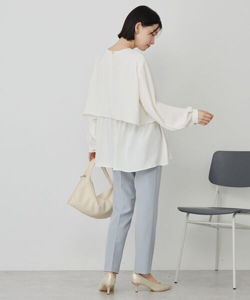 AMERICAN HOLIC（アメリカンホリック）の「美・美・美テーパードパンツ（その他パンツ・レディース・ネイビー/ライトグレー/ブラック・M/L/XL/S）」の10枚目の写真