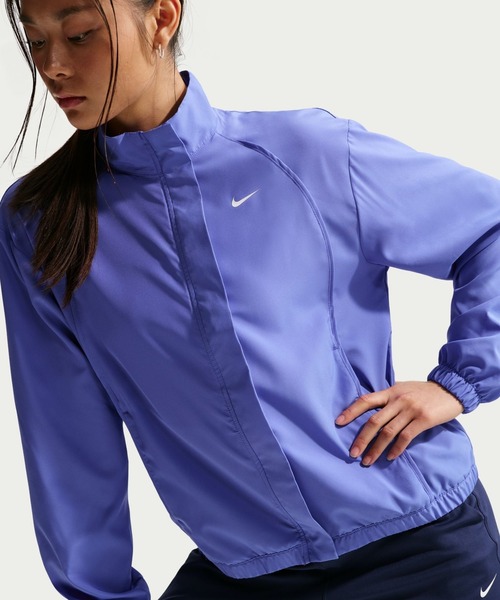 NIKE（ナイキ）の「ナイキ NIKE ナイキ  ワン DF ウーヴン ジャケット（ナイロンジャケット・レディース・コバルトブルー・S/M/L）」の8枚目の写真