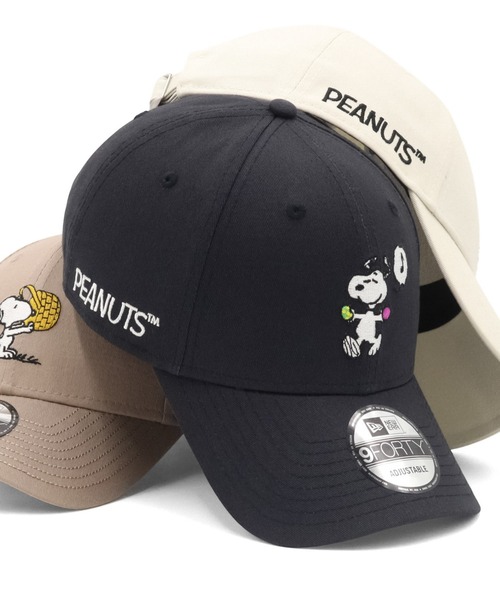 ニューエラキャップ 9FORTY ピーナッツスヌーピーコラボ イースター
