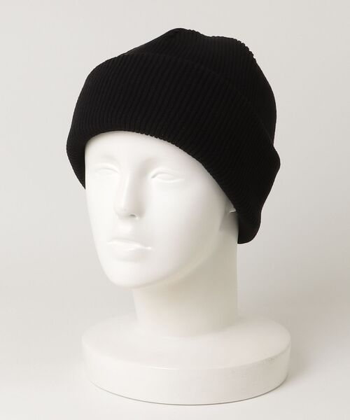 yoko sakamoto(ヨーコサカモト)の「【YOKO SAKAMOTO】 KNIT BIG WATCH CAP(ニットキャップ/ビーニー・メンズ・ブラック・FREE)」の1枚目の写真