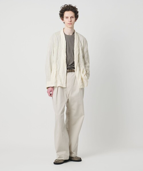GOOD PEOPLE GOOD STITCHING GOOD PRODUCT(グッドピープルグッドスティッチンググッドプロダクト)の「【別注】<GOOD PEOPLE GOOD STITCHING GOOD PRODUCT>ショールカラー ジャケット(テーラードジャケット・メンズ・ブラック/オフホワイト・M/L/XL)」の20枚目の写真
